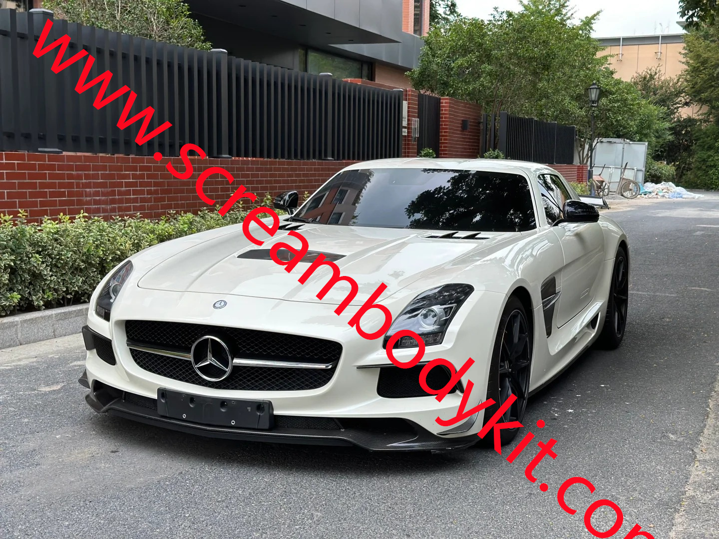 Mercedes_Benz SLS black series body kit