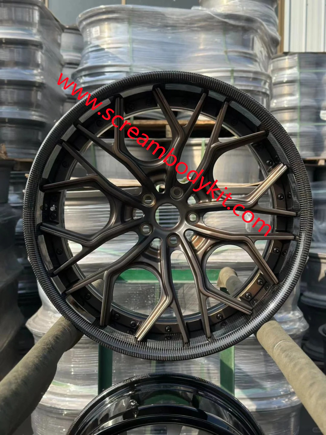 Dry carbon fiber wheels rims customized 21 22 23