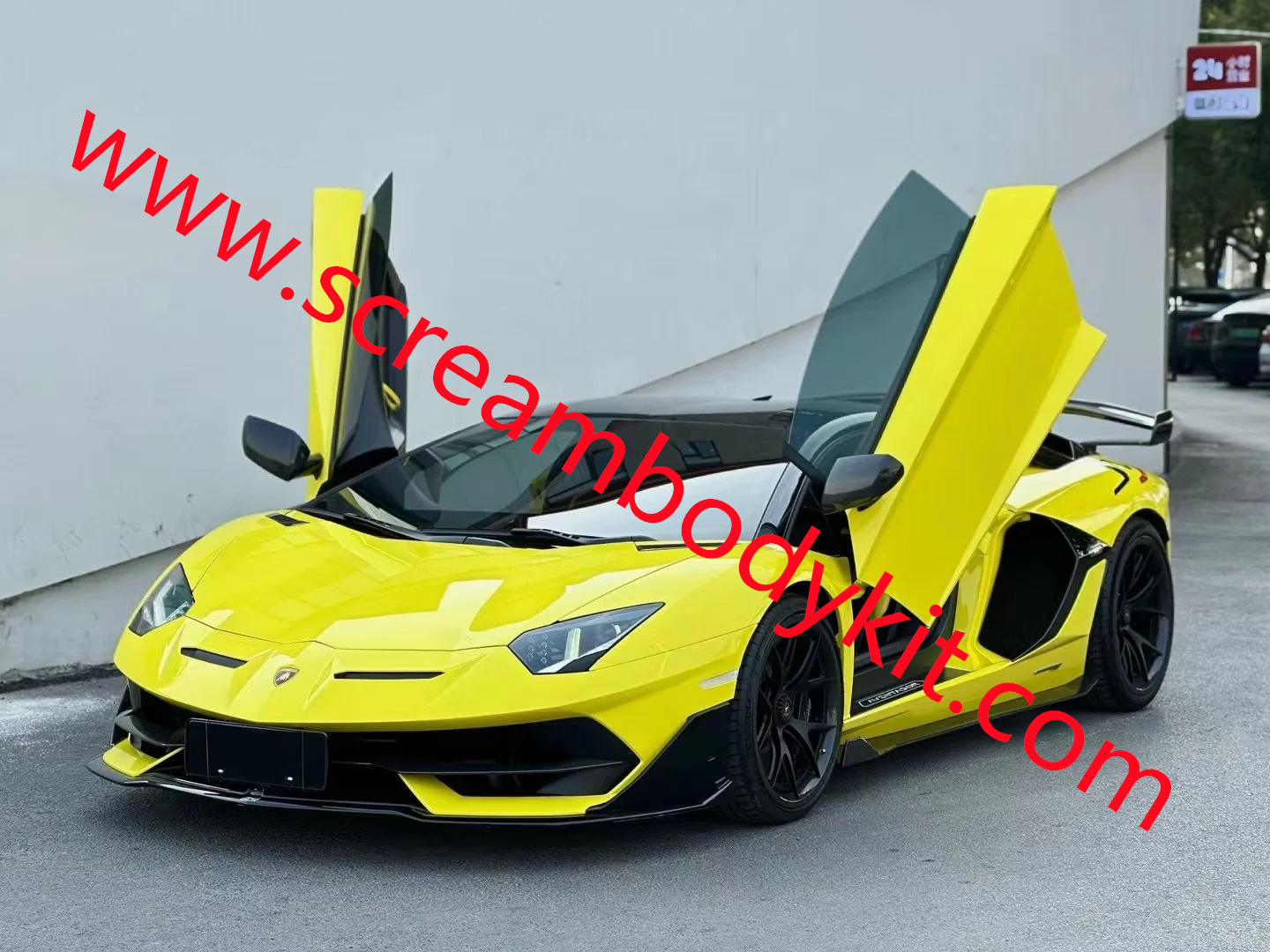 Lamborghini aventador SVJ body kit full dry carbon fiber