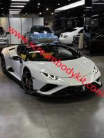 Lamborghini Huracan EVO front lip side skirts spoiler wing