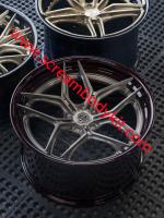 Red dry carbon fiber wheels rims customized 19/21/22/23