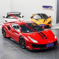 Ferrari 488 GTB 488 pista carbon fiber whees rims full dry carbon fiber