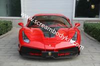 Ferrari 488GT/GTB wide body kit MISHA front bumper after bumper side skirts  hood front lip after lip