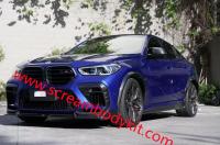 BMW X6M front lip side skirts rear lip spoiler vents full dry carbon fiber